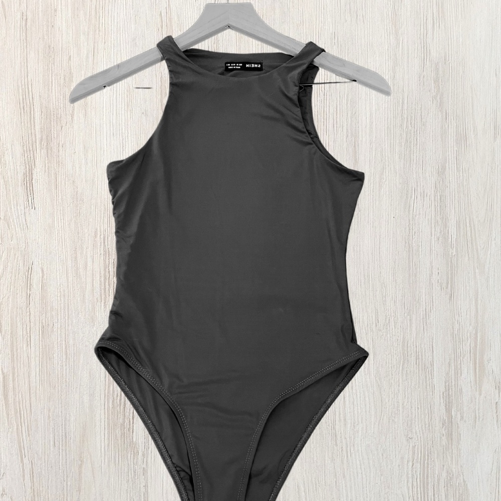 Shein Bodysuit Gray/Blue